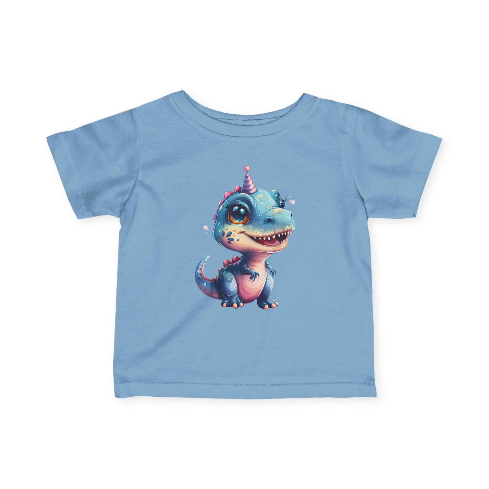 Birthday Dinosaur Baby Tee | Watercolor Dino Party Shirt