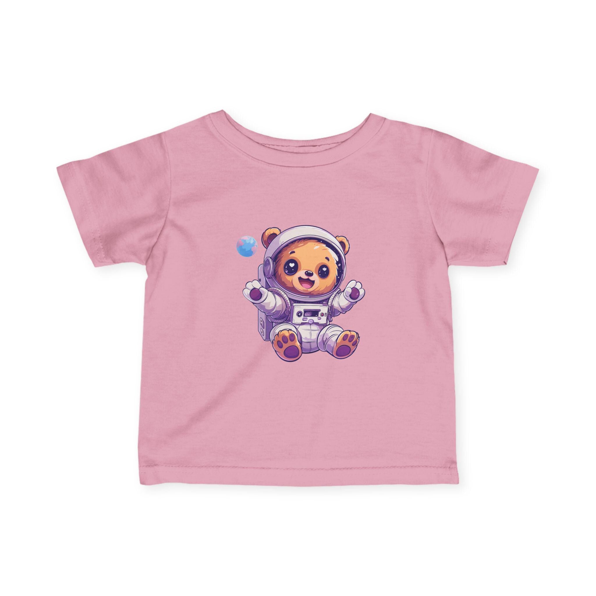 Astronaut Bear Infant Tee | Space Teddy Graphic