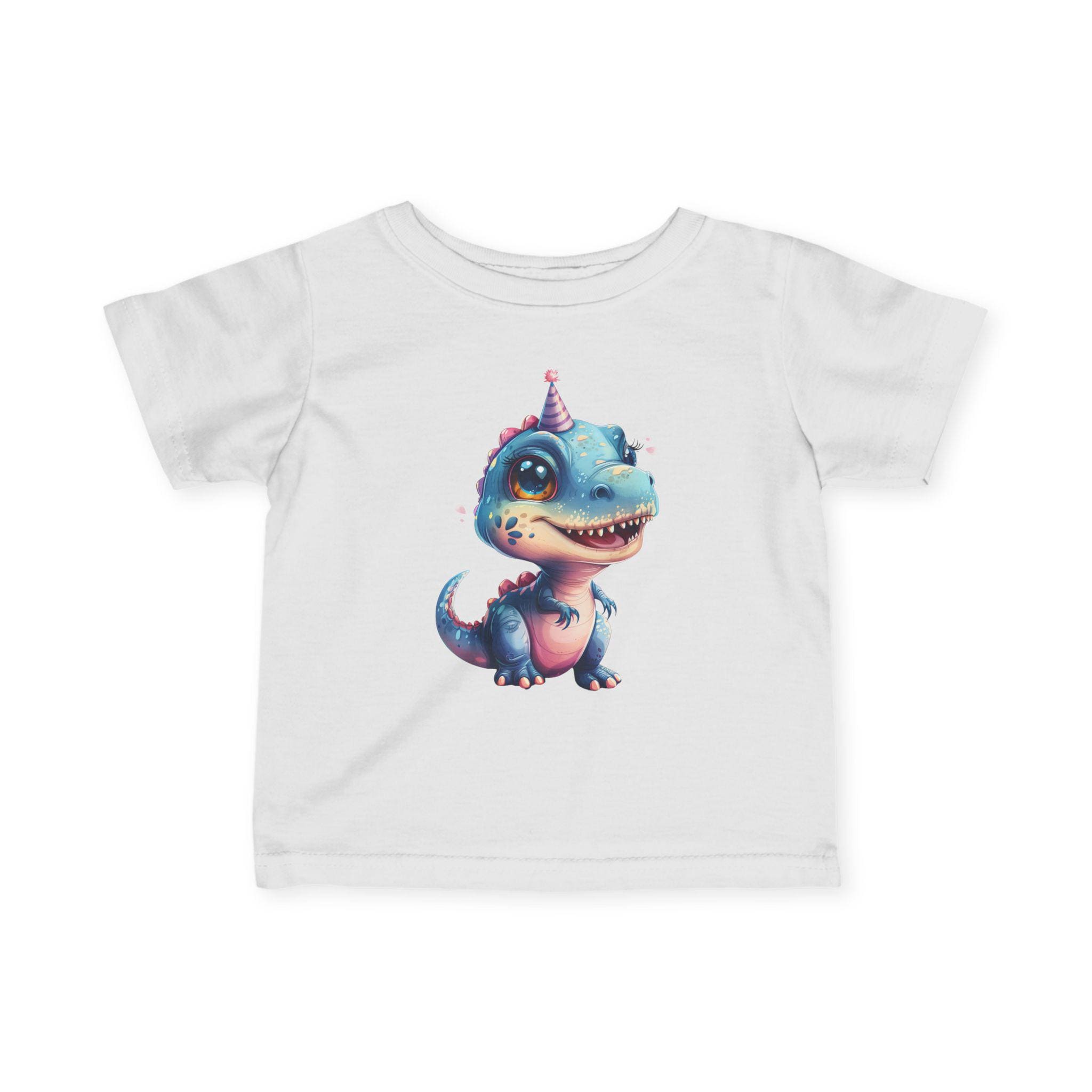 Birthday Dinosaur Baby Tee | Watercolor Dino Party Shirt