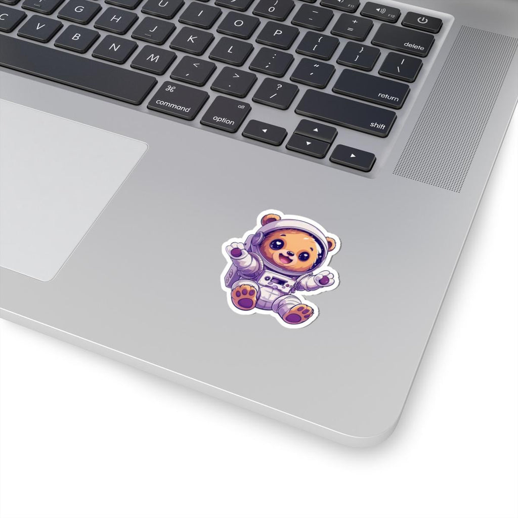 Astronaut Bear Sticker | Glossy Vinyl Decal